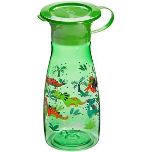 Wow Cup Drikkedunk - Mini - 350 Ml - Grøn M. Dinosaur - Wow Cup - Onesize - Drikkedunk