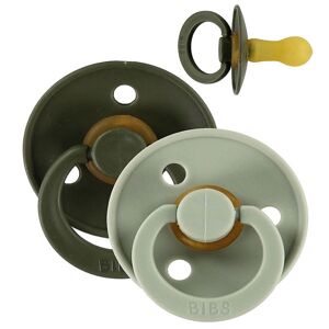 Bibs Colour Sutter - Str. 2 - 2-Pak - Rund - Sage/hunter Green - Bibs - 6-18 Mdr - Sutter