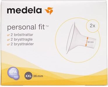 Medela Brysttragt Str. 36 mm Medicinsk udstyr 2 stk