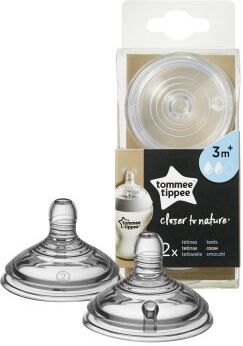 Tommee Tippee CTN 2 stk flaskesut 3+ mdr (Medium) 2 stk