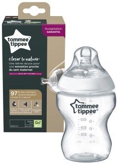 Tommee Tippee CTN sutteflaske 0+ mdr 1 x 260 ml 1 stk