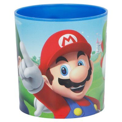 Super Mario Bros Super Mario, 350 ml plastbæger