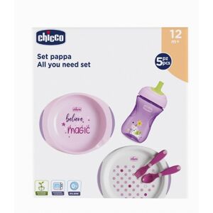 Chicco Papa Set All You Need Set 12m+ Rosa