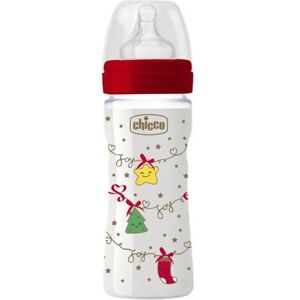 Chicco Biberón Silicona Edición Navidad 0M+ 150ml