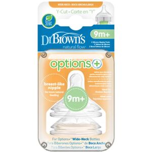 Dr Browns Dr Brown's Tetina Boca Ancha 9m+ x2