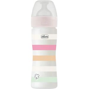 Chicco Biberón Bienestar Blanco Niña 2m+ 250ml