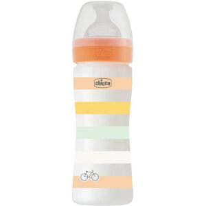 Chicco Biberón Bienestar Naranja Unisex 2m+ 250ml