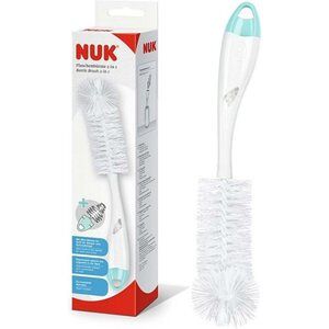 NUK First Choice+ Juego de iniciadores de biberones de cristal y látex, 0 –  6 meses, 4 botellas con control de temperatura y caja para botellas,  sistema anticólico, sin BPA, 5 piezas : NUK: : Bebé