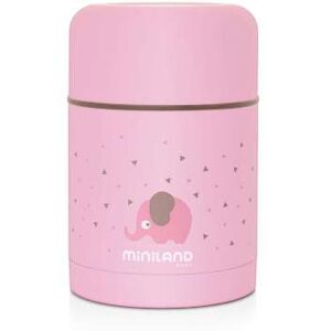 Termo para Sólidos Miniland Baby Silky Food Thermos (600 ml.) rosa