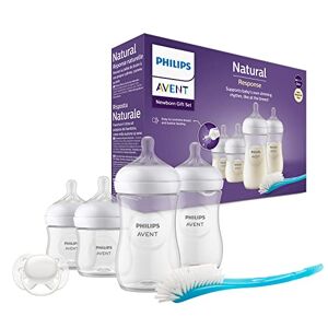 SCY933/01 Philips Avent Biberón Natural Response 240ml - cristal