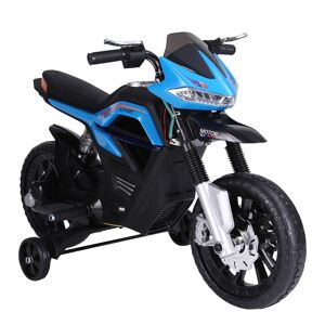 Homcom Moto eléctrica infantil color azul 105 x 52,3 x 62,3cm