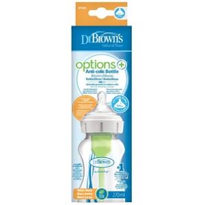 Dr Browns BIBERÓN OPTIONS+ BOCA ANCHA/LARGA 270ml