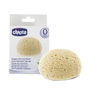 Chicco ESPONJA FIBRA NATURAL ULTRA ABSORBENTE 0M+ 1 Ud