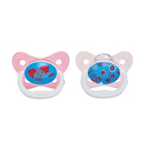 Dr Browns CHUPETE PREVENT FORMA MARIPOSA 6-12M 2 Ud 1 Rosa / 1 Rosa