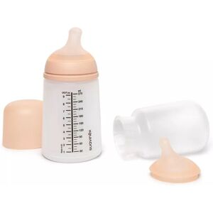 Suavinéx Set de alimentación para bebés Zero Zero Anticólico con tetina de silicona 1 un. 180 mL