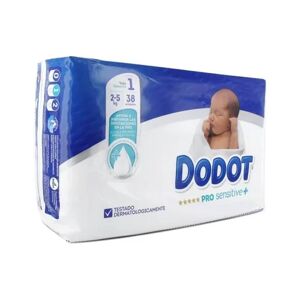 dodot Pro Sensitive + Pañales Talla 1 (2-5kg) 38uds