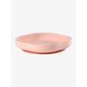 Plato de silicona con ventosa BEABA rosa claro liso
