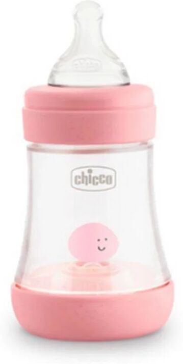 Chicco Biberón Perfect5 Slow 0M+ Rosa Silicona 150ml