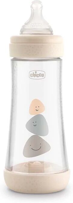 Chicco Biberón Perfect5 Fast 4M+ Silicona Beige 300ml