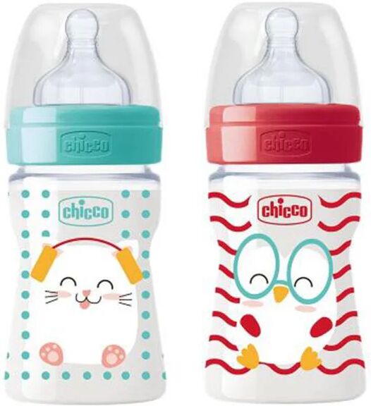 Biberón Chicco Bienestar Silicona 150ml