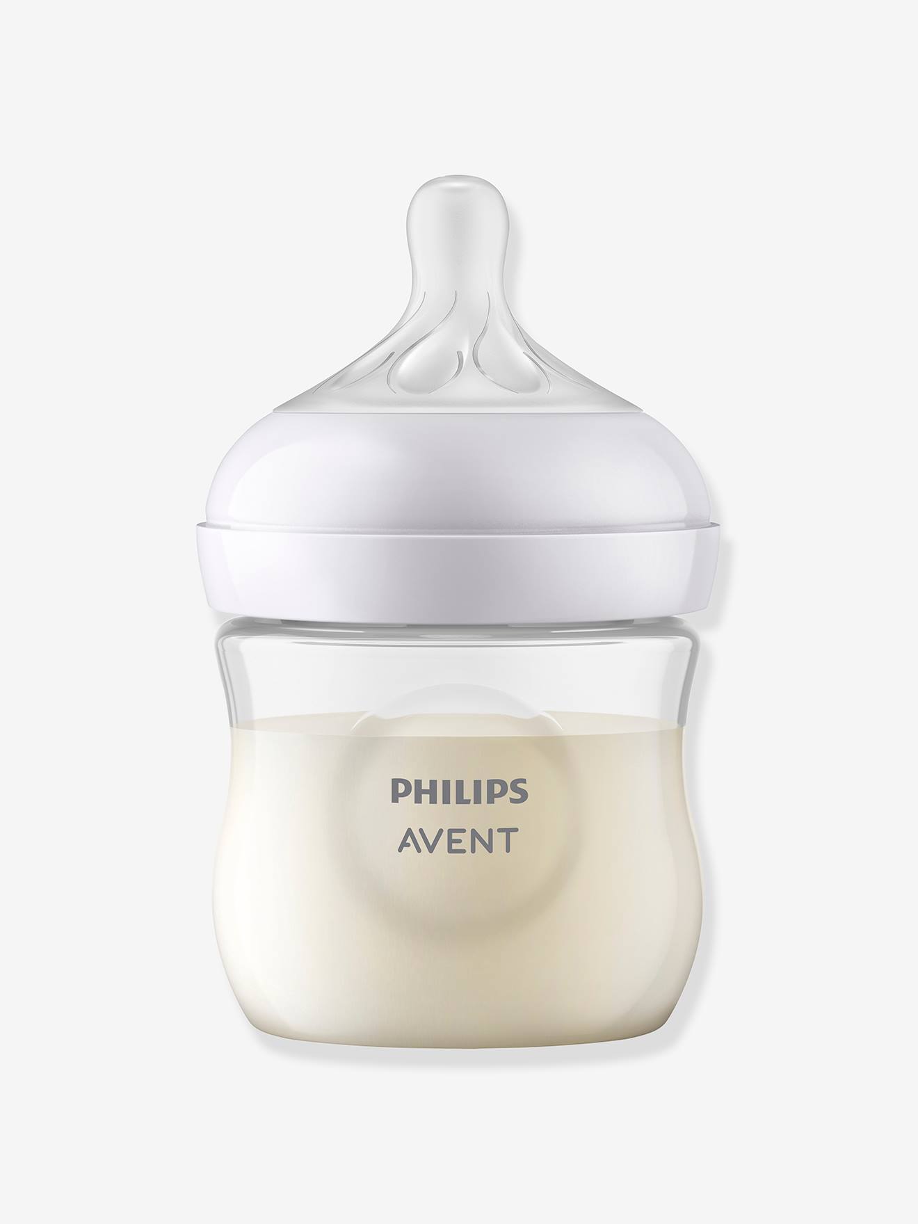 Biberón de 125 ml Natural Response de Philips AVENT transparente