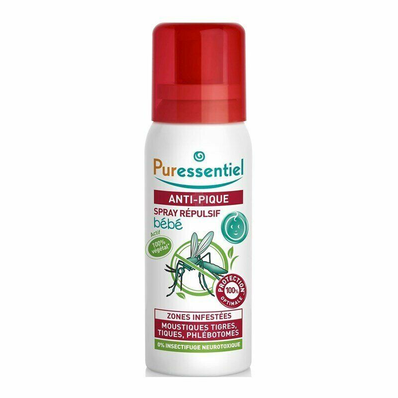 Puressentiel Spray SOS Insectos para bebés 60mL