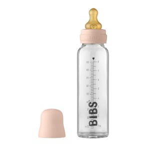 BIBS Baby Glass Bottle Latex Complete Set 225 ml – Blush