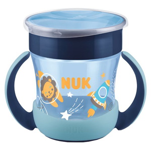 Nuk Tasse d'Apprentissage Mini Magic Cup 360 +6m Bleu 160ml - Publicité