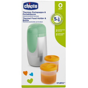 Chicco Repas Bouteille Isotherme pour Petits Pots - Publicité