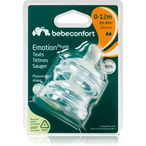 Bebeconfort Emotion Physio Medium Flow tétine de biberon 0-12 m 2 pcs