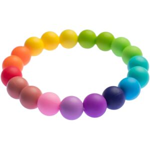 Biberschatz Bite bracelet Regenbogen perles de dentition 1 pcs