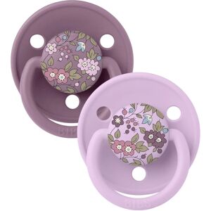 BIBS x Liberty De Lux One Size tétine Violet Sky / Mauve 2 pcs