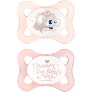 Canpol babies Sleepy koala 0-2m tétine Pink 2 pcs