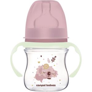 Canpol babies EasyStart Sleepy Koala 120 ml biberon 0 m+ Pink 120 ml