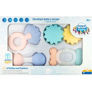 Canpol babies Pastels hochet avec anneau de dentition coffret cadeau 0m+