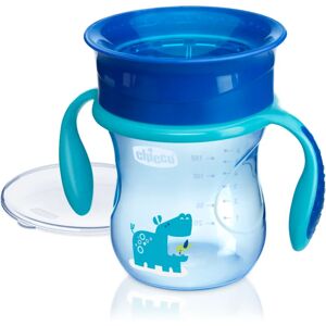 Chicco Perfect 360 tasse d’apprentissage avec supports 12m+ Blue 200 ml