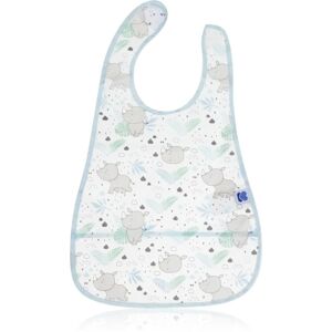 Kikkaboo Savanna Pattern bavoir 4 m+ Blue 1 pcs