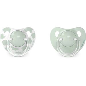 Dreams Anatomical 0-6 m tétine Green 2 pcs