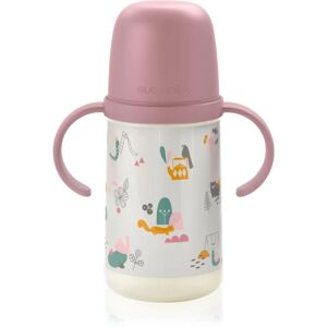 Walk Second gourde enfant avec supports 6 m+ Pink 270 ml