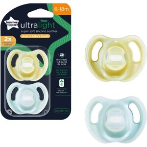 Tommee Tippee Closer To Nature Ultra-light 6-18 m tétine 2 pcs - Publicité