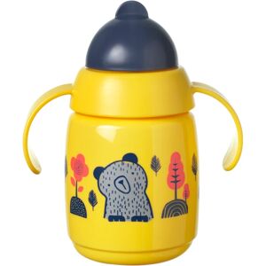 Tommee Tippee Superstar Straw Cup Yellow tasse avec paille pour enfant 6 m+ 300 ml - Publicité