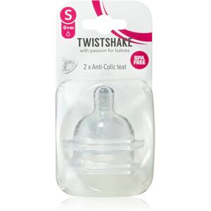 Twistshake Anti-Colic Teat tétine de biberon Small 0m+ 2 pcs - Publicité