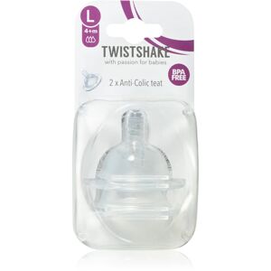 Twistshake Anti-Colic Teat tétine de biberon Large 4m+ 2 pcs - Publicité