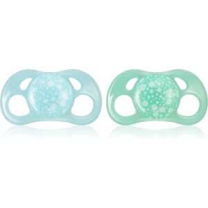 Twistshake Orthodontic 6m+ tétine Blue+Green 2 pcs