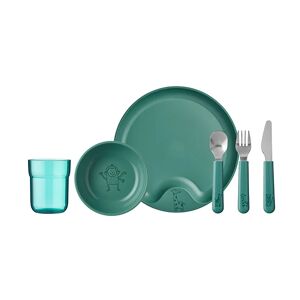 Coffret repas enfant 6 pièces Mio turquoise Mepal [] - Publicité