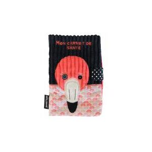 Les Déglingos Mon Carnet de Santé Flamingos Le Flamant Rose - Sachet 1 protège-carnet