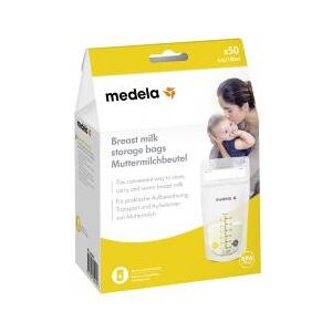 Medela Sachets de Conservation pour Lait Maternel 180 ml x 50 - Boîte 50 sachets de 180 ml