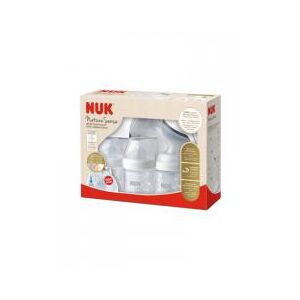 NUK Nature Sense Coffret d'Allaitement Maternel - Boîte 2 biberons de 150 ml + 1 tire-lait