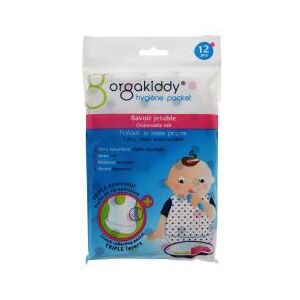 Orgakiddy Bavoir Jetable X12 - Sachet 12 Bavoirs