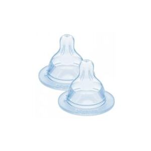 Mam Tetine Debit 0 Extra Lent - Silicone - Blister 2 tetines